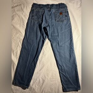 VINTAGE Carhartt Denim Jeans Relaxed Fit Size 38x34